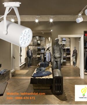 đèn led rọi ray shop cửa hàng showroom
