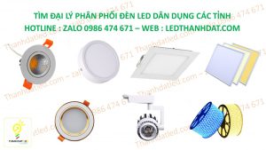 tuyển đại lý nhà phân phối đèn led dân dụng