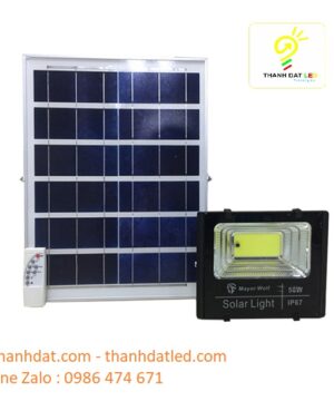 đèn pha năng lượng mặt trời 50w