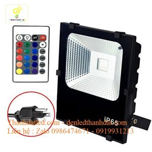 đèn pha led đổi màu 20w trang trí