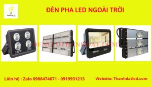 đèn pha led ngoài trời