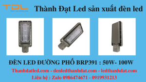 đèn đường led brp391 50w 80w 90w 100w