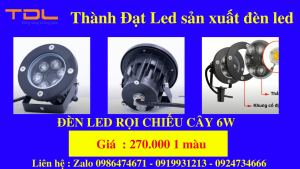 đèn led chiếu cây 6w