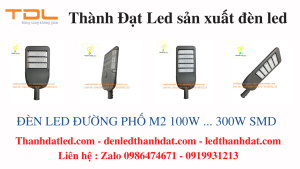 đèn led đường phố module m2 50w 100w 150w 200w 250w