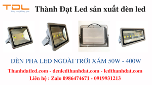 đèn pha led ghi 50w 100w 150w 200w 300w 400w