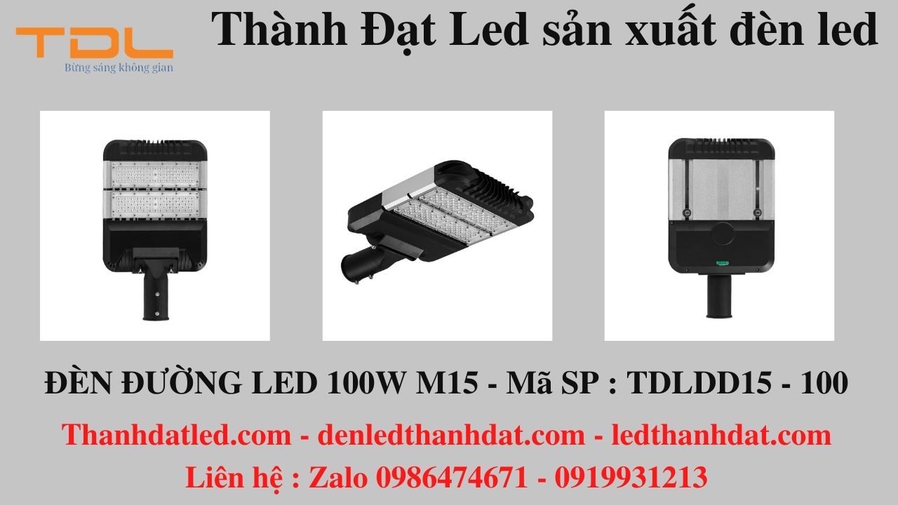 đèn đường M15 100w