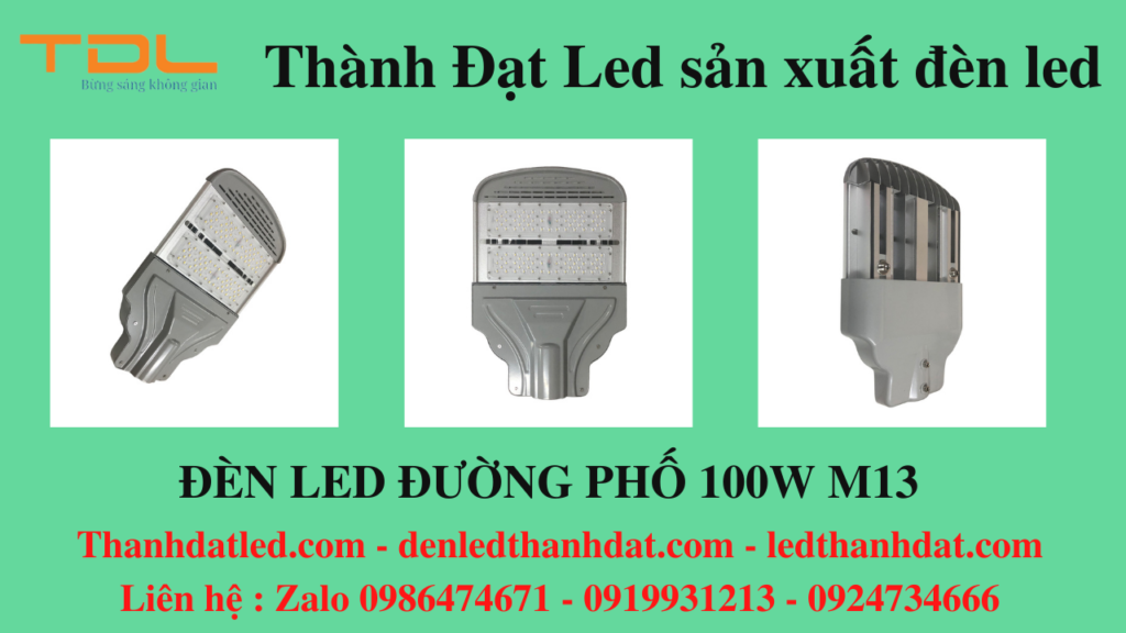 đèn đường phố 100w giá rẻ M13