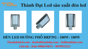 đèn đường led brp392 100w 120w 150w 180w 200w