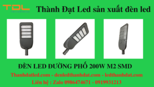 đèn led đường phố 200w cao cấp ip66