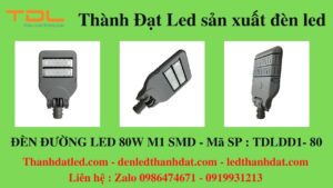 đèn đường phố m1 SMD 80w