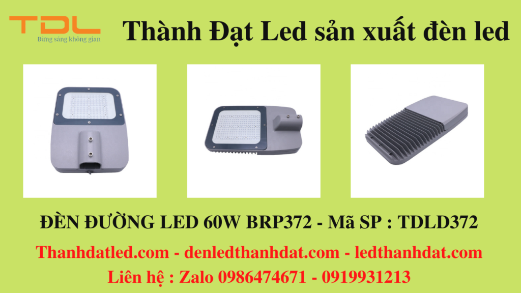 đèn đường brp371 60w