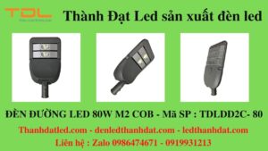 đèn đường 80w m2