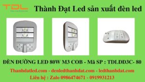 đèn đường led 80w