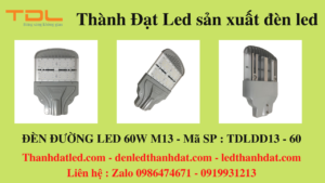 đèn đường M13 60w