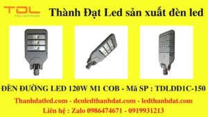 đèn đường led 120w m1 cob