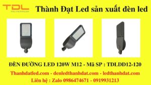 đèn đường led 120w m12