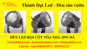 đèn led rọi cột tòa nhà 20w