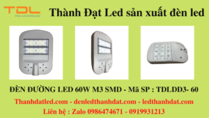 đèn đường led module 60w