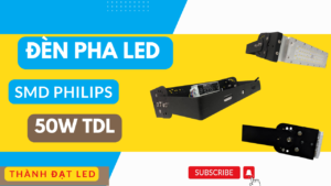 Đèn pha led module SMD PHILIPS sân bóng chuyền 50w