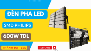 Đèn pha led module SMD PHILIPS sân bóng chuyền 600w