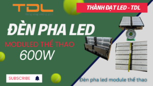 đèn pha led sân thể thao chống chói 600w