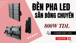 Đèn pha module sân bóng chuyền 800w