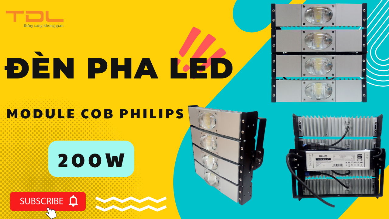 ĐÈN PHA LED COB PHILIPS 200W