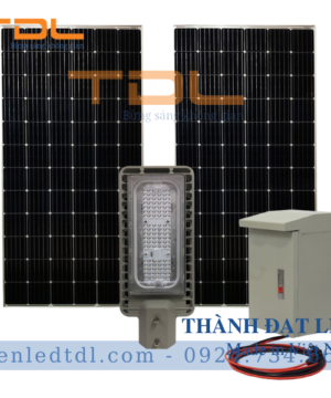 Đèn đường LED năng lượng mặt trời dự án BRP391 60w