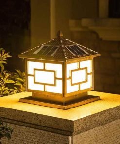 Đèn Cổng Năng Lượng Mặt Trời 25W (TDL-TCNL25) Thành Đạt Led