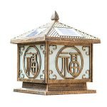 Đèn Cổng Năng Lượng Mặt Trời Trụ Cổng 15cm (TDL-CBD606) Thành Đạt Led