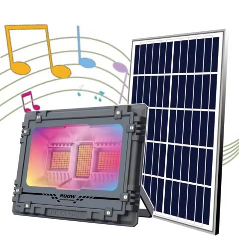 Đèn Năng Lượng Mặt Trời 300w Bluetooth (TDL-AW) Thành Đạt Led
