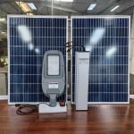 Đèn đường năng lượng mặt trời dự án 80w 100w 60ah 72ah 84ah 96ah 102ah Thành Đạt Led