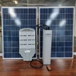 Đèn đường năng lượng mặt trời dự án 80w 100w 60ah 72ah 84ah 96ah 102ah Thành Đạt Led