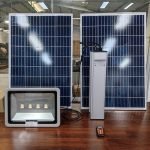 Đèn pha năng lượng mặt trời dự án 80w 100w 60ah 72ah 84ah 96ah 102ah Thành Đạt Led