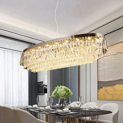 ĐÈN TRANG TRÍ THẢ PHA LÊ K9 CAO CẤP 8882N1200 Thành Đạt