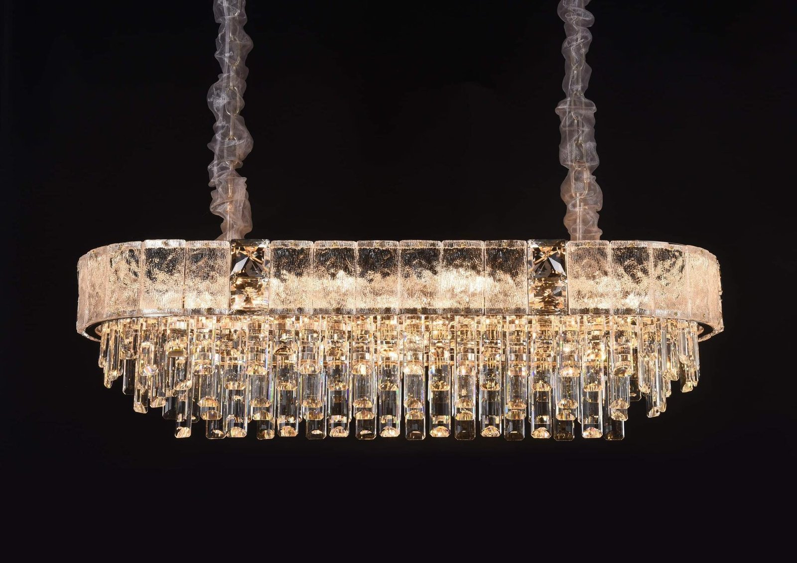 ĐÈN TRANG TRÍ THẢ PHA LÊ K9 CAO CẤP 326N1000 Thành Đạt