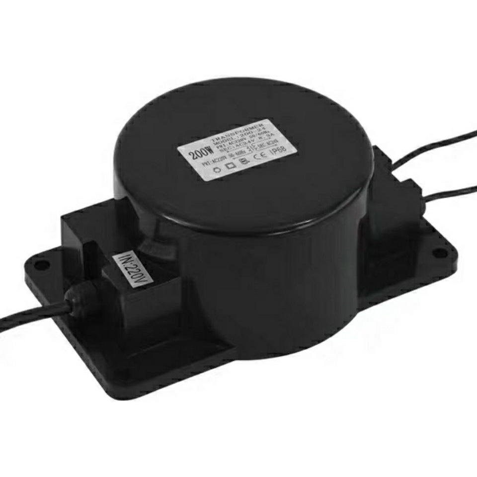 Bộ nguồn đèn âm nước 200w 12/24V AC