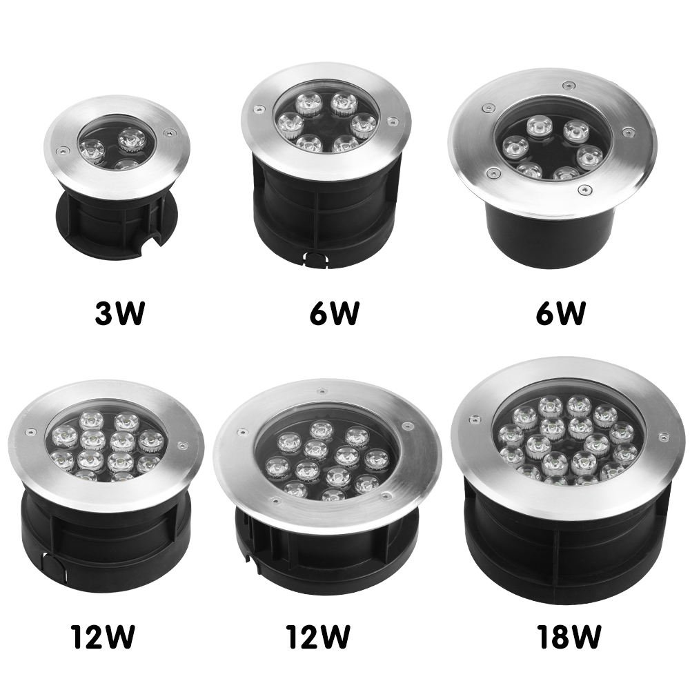 Đèn led Led Âm Dưới Nước 18w Đế Chôn (TDLAN-DC18)