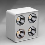 Đèn âm trần gắn nổi vuông dày 48w (TDL-DLT-04-12) Thành Đạt Led