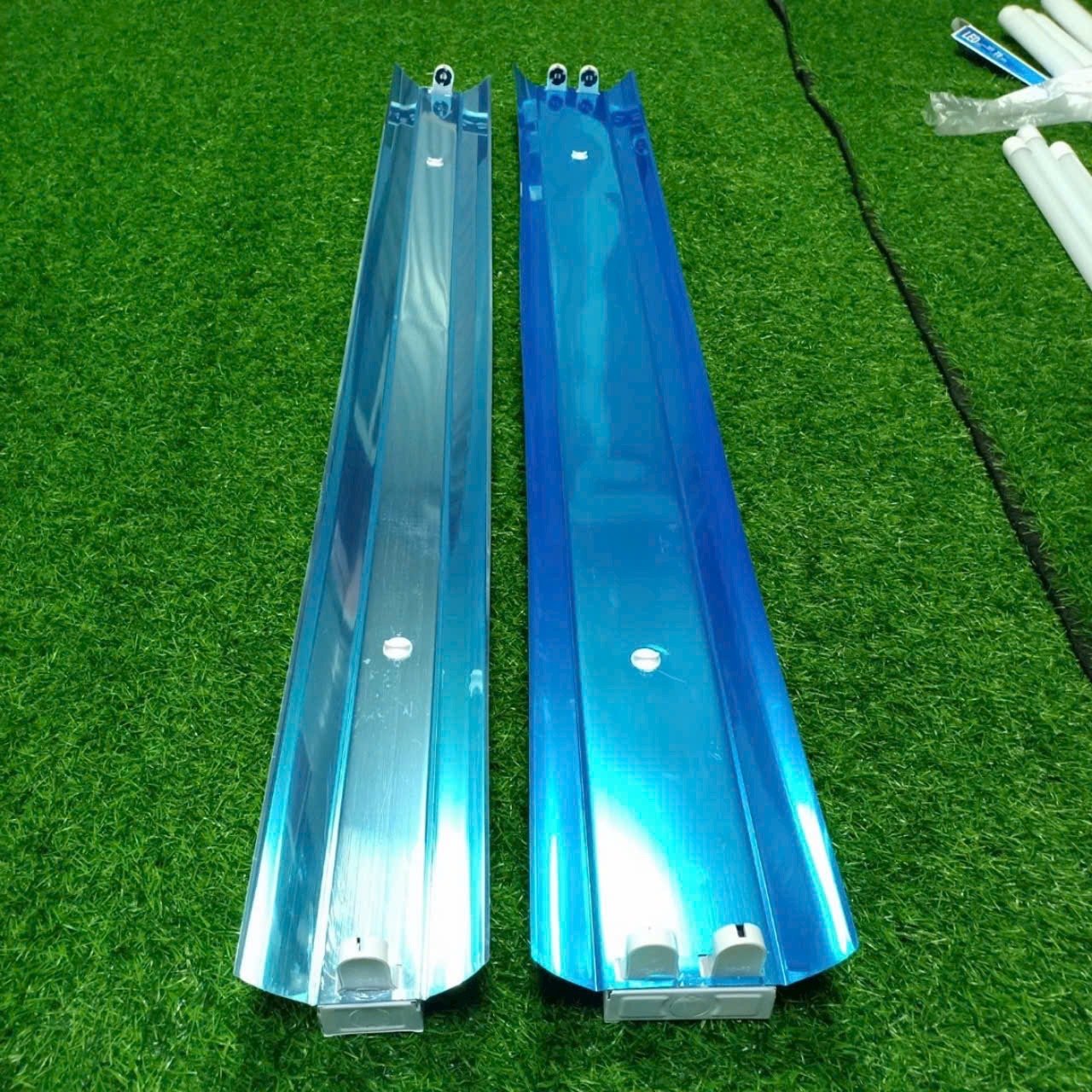 Máng đèn choá đôi inox 1,2m MĐINOX-1,2×2 (TDL-MDINOX1,2x2) Thành Đạt Led