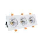 Đèn âm trần ba 7W – Thành Đạt Led