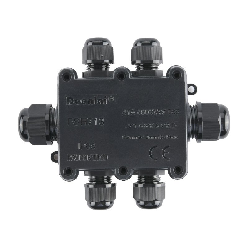 Hộp nối chống nước 6 ngả ngoài trời IP68 FSH713-6