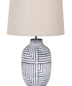 Đèn Bàn Gốm Sứ Cao Cấp DS-TL1998B Thành Đạt