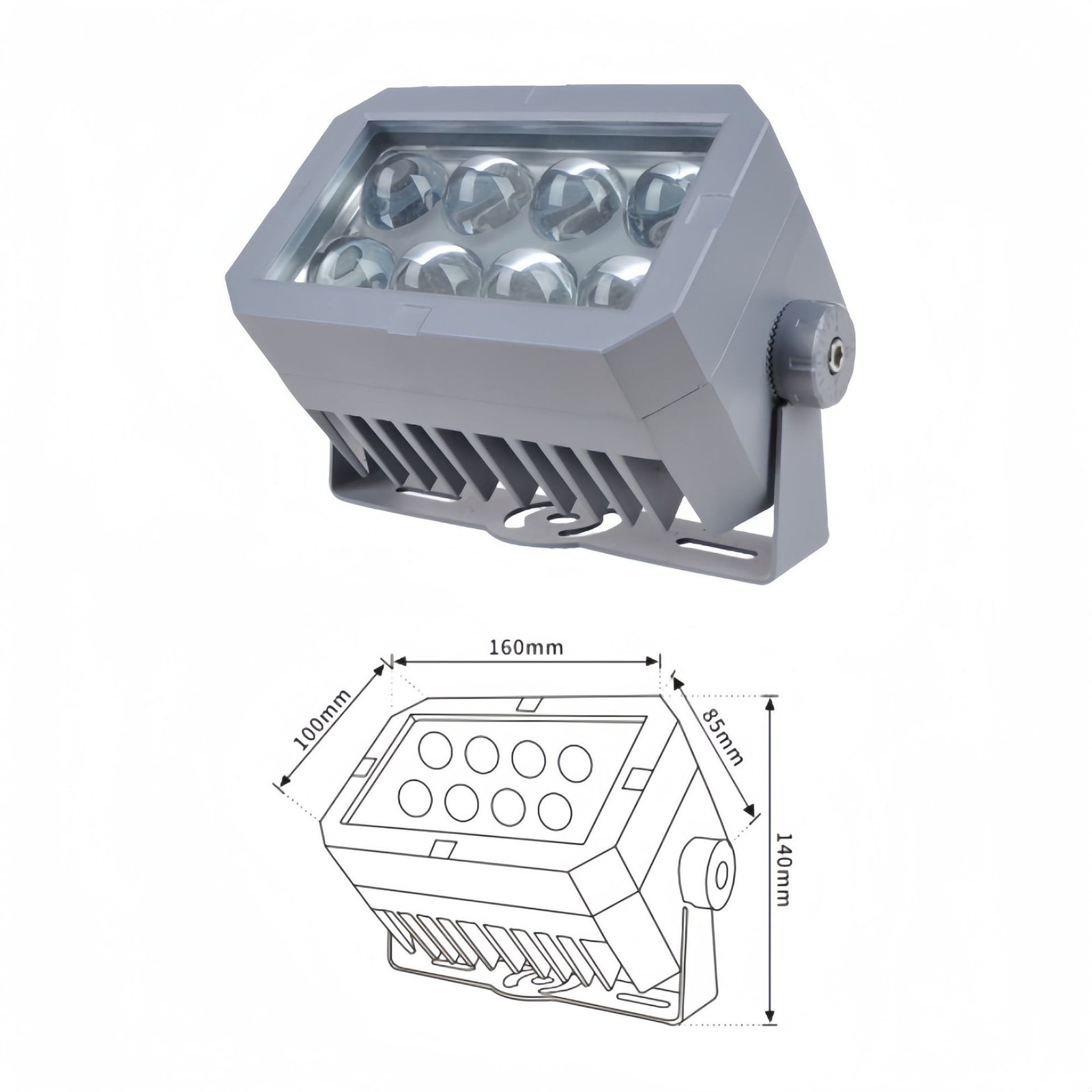 Đèn Rọi Cột 24w (TDL-T206)