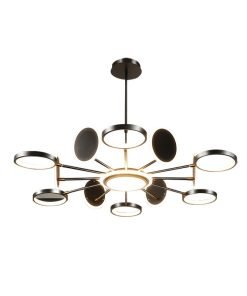 Đèn thả hiện đại đen 116T12 Thành Đạt