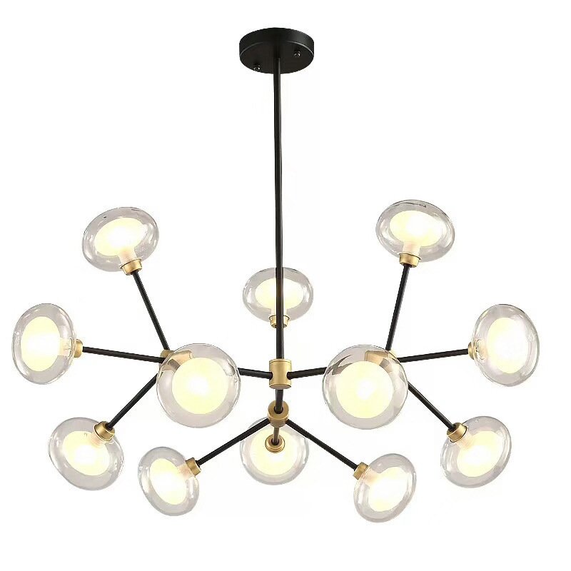 Đèn chùm thả hiện đại 12 bóng 66T12 Thành Đạt chính hãng Thành Đạt LED