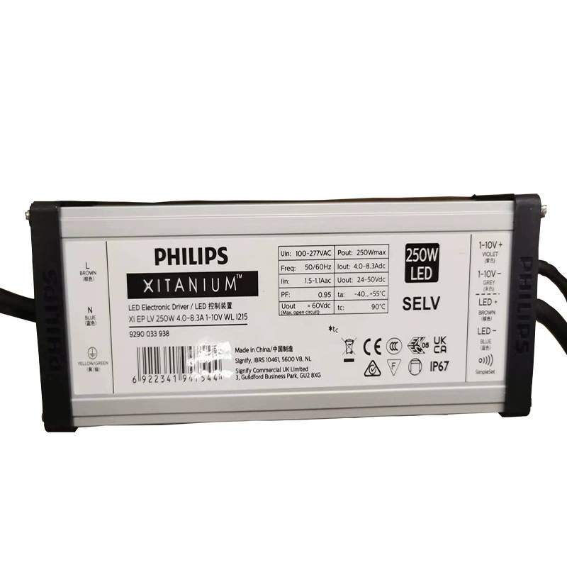 Driver Nguồn Led Philips Xitanium 250W (Xi EP LV 250W 4.0-8.3A WL I215)