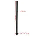 Thân Đầu Đèn led Cảnh Quan 3m – 3,5m (TDL-C)