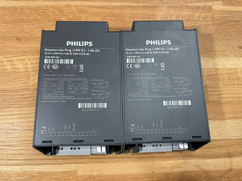 Nguồn Philips Xi LP 110w DIM 1-10V, 5 cấp Poland 0.3-1.0A S1 230V C133 sXt