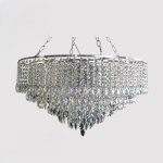 Đèn trang trí thả pha lê K9 thân xi cao cấp 8819T600 Thành Đạt